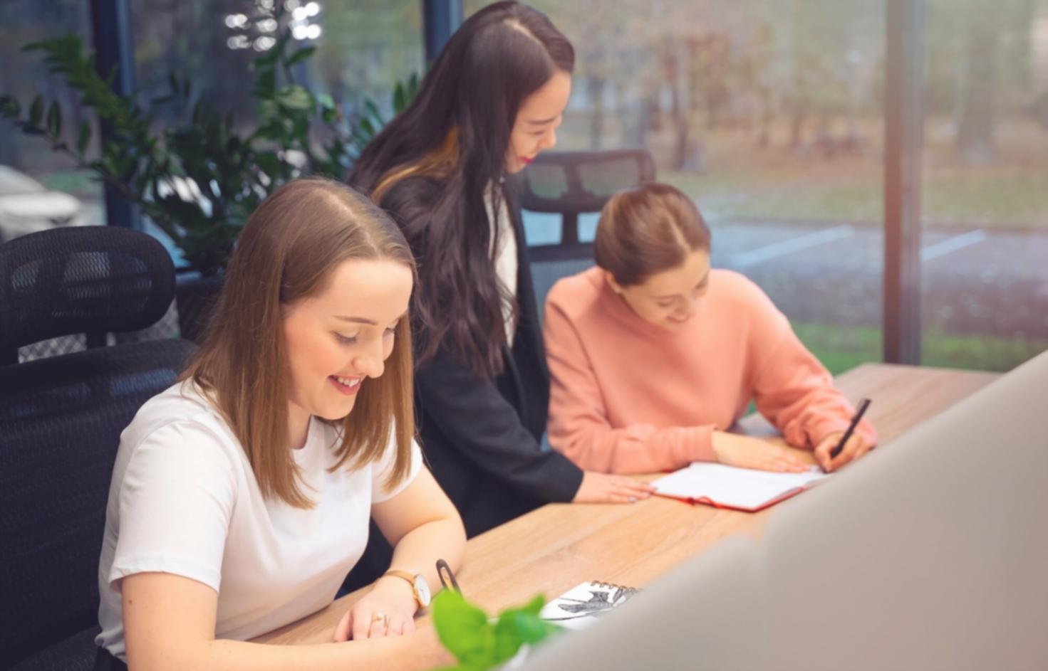 Erfolgreiche Geschäftspräsentation im Unternehmen